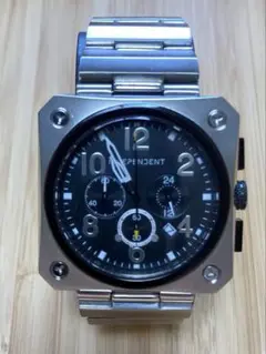 美品　CITIZEN インディペンデント　スクエア