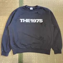 新品未使用 The 1975 ダメージ加工 スウェット トレーナー XLサイズ