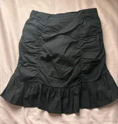 カシュクール タイトスカート 黒