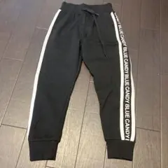 ブラック スウェットパンツ 115-125cm