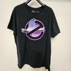 【ゴーストバスターズ】Tシャツ　グレー　古着　L
