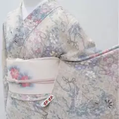 小紋　単品　袷　【128】
