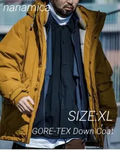 新品 nanamica GORE-TEX Down Coat ゴアテックス