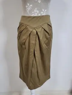 ✨特価✨☆アルベルタフェレッティ☆コットンスカート　カーキブラウン