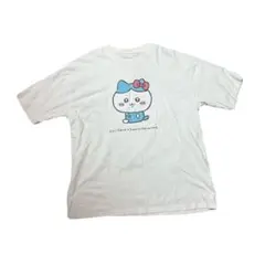 サンリオ×ちいかわ　Tシャツ　ハチワレ　ハローキティ　ナガノ