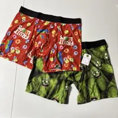 フルーツループス ピクルスデザイン ボクサーパンツ Mサイズ 2枚セット ⭐️