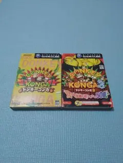 ゲームキューブ　ドンキーコンガ　ドンキーコンガ3 セット