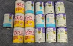 粉ミルク　空き缶　16缶セット