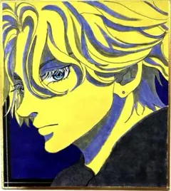 【一点物】手描き色紙 原画 オリジナル イラスト