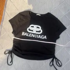 プリント黒Tシャツ