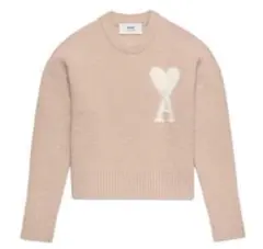 AMIPARIS⭐︎ショッキングピンクニット黒ロゴレディースアミパリス 楽天市場】ami paris アミ パリス BFUKS006.018 レディース