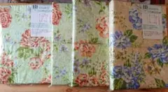 【超お買い得】掛け布団カバー 花柄 150cm x 200cm（4個まとめ売り）