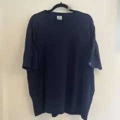 LOOPWHEELER ネイビー 半袖　ポケットTシャツ