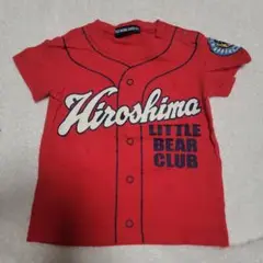 Hiroshima Little Bear Club 赤い野球シャツ