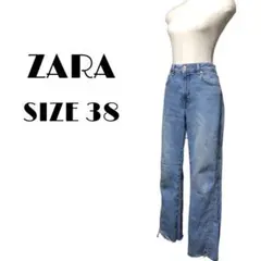 ZARA デニム ジーンズ テーパードシルエット
