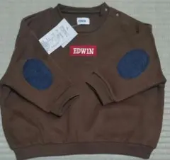 EDWIN ブラウン トレーナー 90cm