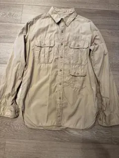 ENGINEERED GARMENTS ベージュ長袖シャツ M
