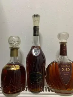 ブランデー コニャック 3本セット