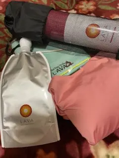 LAVA ホットヨガ スターターセット マット ラグ バーム スタイルEX Amazon | LAVA ホットヨガ ヨガマット ヨガラグ ラバ (グリーン