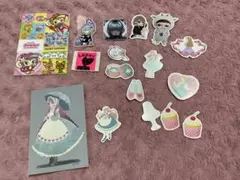 キャラクター ステッカーセット ポストカード アトレ ナルミヤキャラクターズ