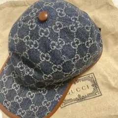 GUCCI☆デニムベースボールキャップ