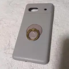 Google Pixel7a ソフトラバーケース バンカーリング付き