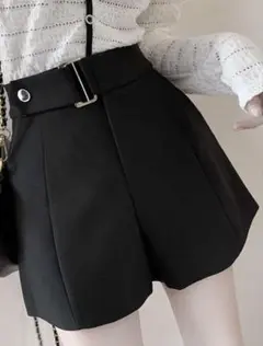 SHEIN ベルト付き ショーツ パンツ ズボン