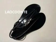 LAOCOONTE ブラック トングサンダル
