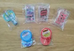【タイトー限定】ボールゼリー、もちもち君、森永ラムネ　ミニチュアキーホルダー