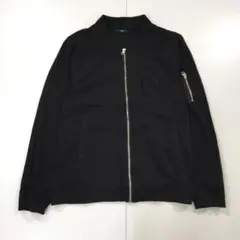 2207F-077 メンズ チャオパニック ブラック フライトジャケット LL