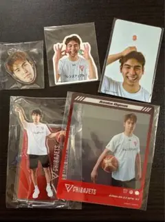 【新品】千葉ジェッツ　小川麻斗選手ファングッズ5点セット