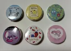 サンリオキャラクターズ　圧縮ミニタオル　全６種セット