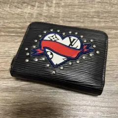 美品 ルイヴィトン エピ LVストーリーズ コインパース レザー