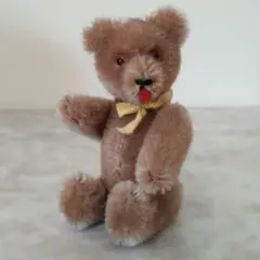 シュコー　schuco ベルリンベア　アンティーク　ドイツベア シュコ社☆9cm/ベルリン ベージュ色ベア☆シュコ ベア Schuco