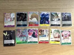 ワンピース トレーディングカード 12枚セット