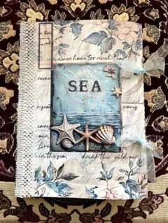 ハンドメイド☆ジャンクジャーナル雑記帳(SEA) 束帳
