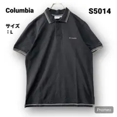 【即購入OK】Columbia 半袖ポロシャツ サイズL ブラック