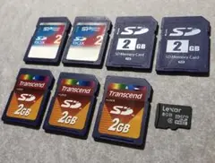 SDカード microSDカード　8枚