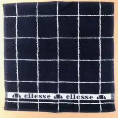 【新品】ellesse タオルハンカチ レトロ