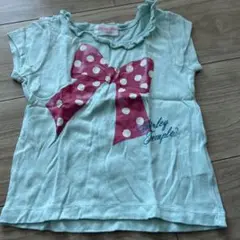 シャーリーテンプル リボン　Tシャツ　100cm