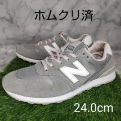 【NB】ニューバランス　WR996　24.0cm　灰