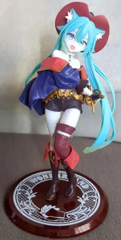 初音ミク Wonderland 長靴をはいた猫 フィギュア