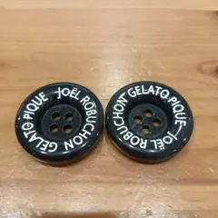 ジェラートピケ　ボタン