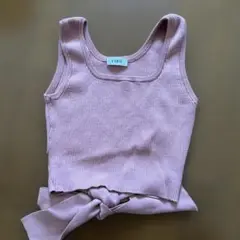 【EVRIS】ノースリーブニット　背中開き