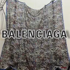 BALENCIAGA 抽象模様 スカーフ