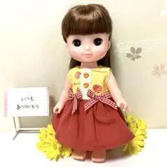 メルちゃんソランちゃんワンピース　♪287