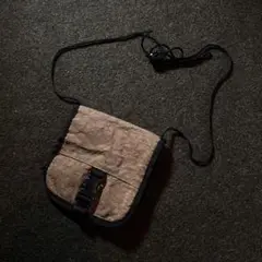 90s〜00s unknown サコッシュ ウォレット ブラックベージュ