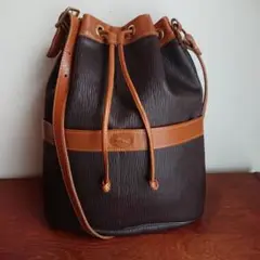LONGCHAMP ロンシャン ヴィンテージ 巾着型 ショルダーバッグ
