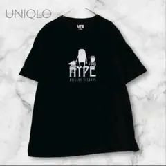 ユニクロ×米津玄師 コラボTシャツ 黒 個性派アート Sサイズ