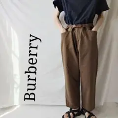 【スペイン製】Burberry London バーバリー チノパンブラウン